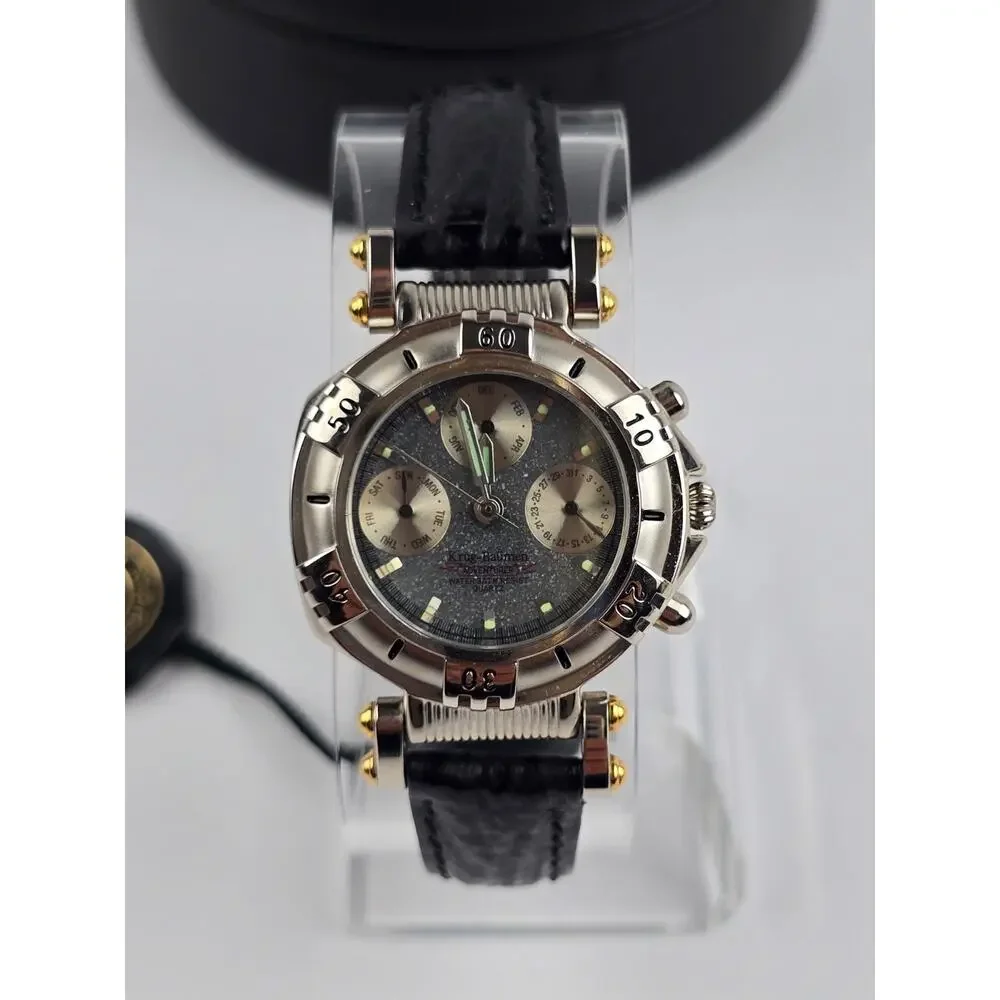 Krug-Baumen Adventurer Women's Quartz Watch Stone Dial Adjustable Leather Runs